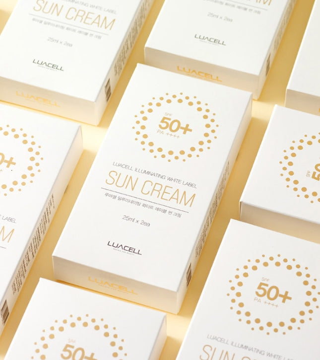 Luacell Illuminating White Label Sun Cream