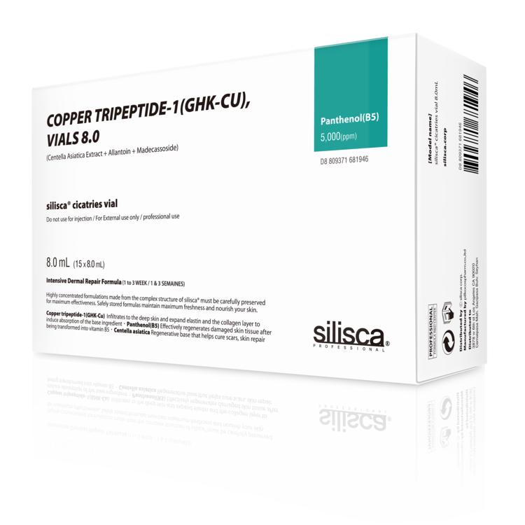 Siliska Cicartris Copper Tripeptide Vials Ampoule (CICA)