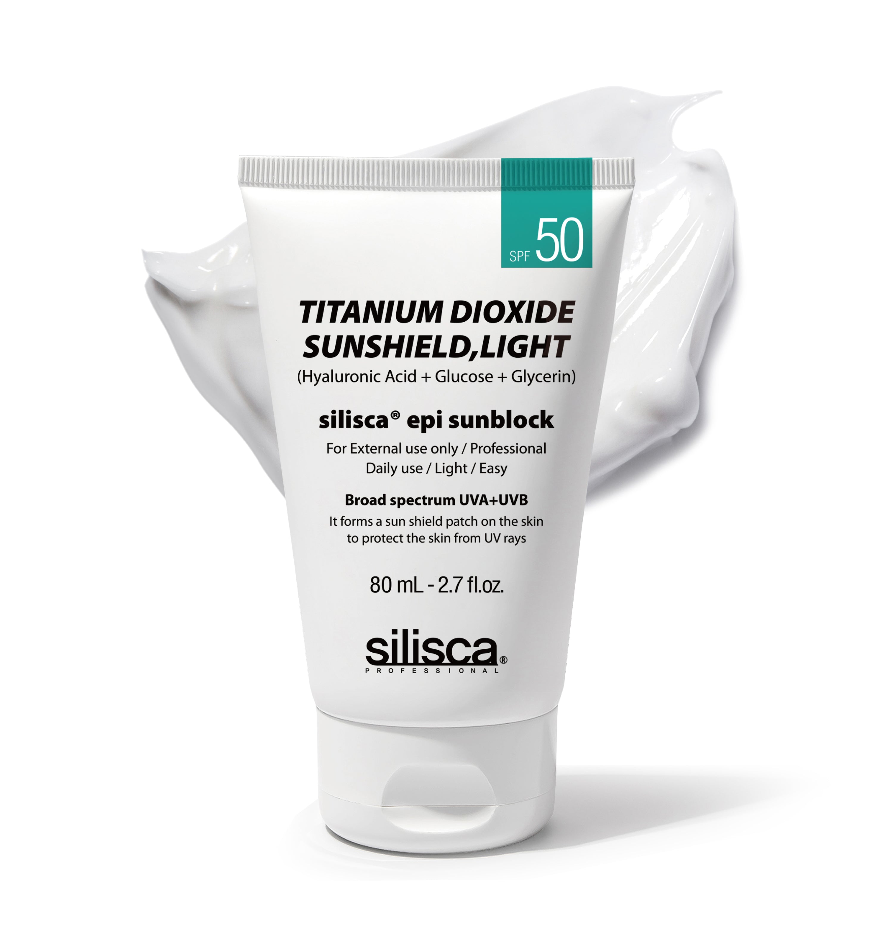 Silisca Epi Sunblock_Titanium Dioxide_Light (80ml)