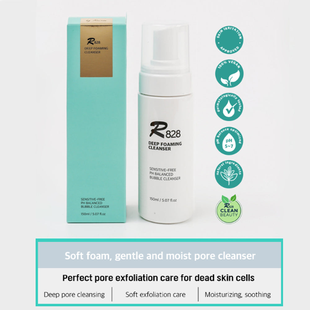 R828 deep foaming cleanser 150ml